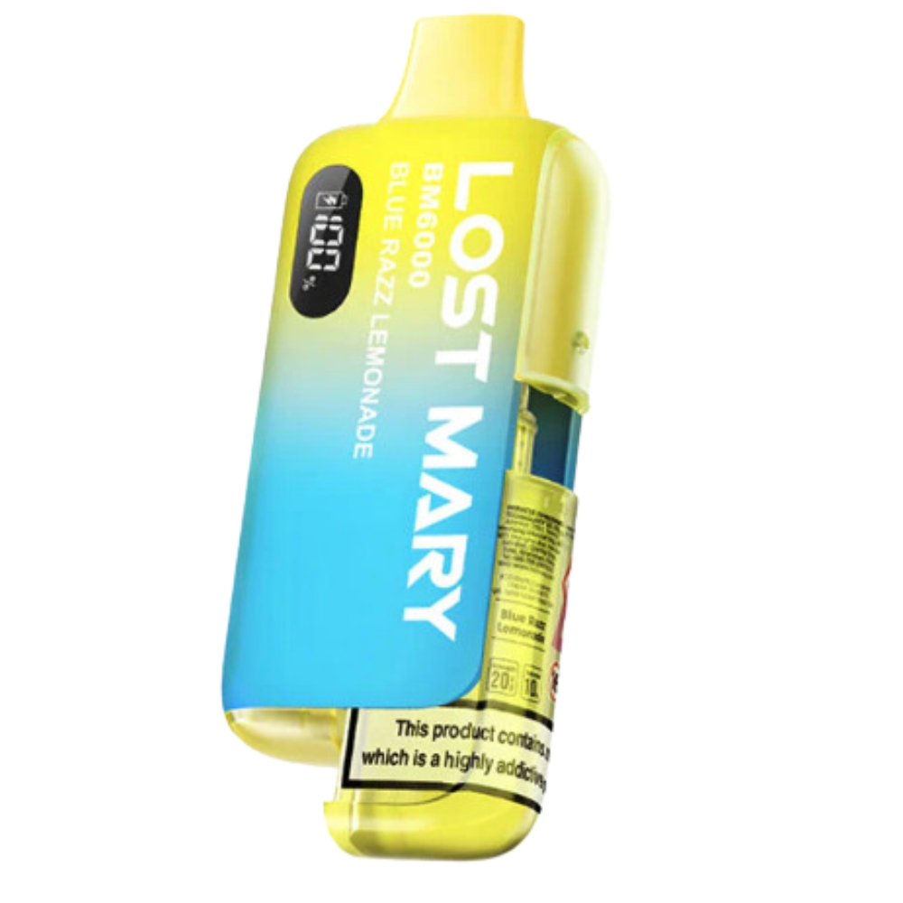Lost Mary BM6000 Disposable Pod Blue Razz Lemonade